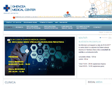 Tablet Screenshot of ghenceamedicalcenter.ro